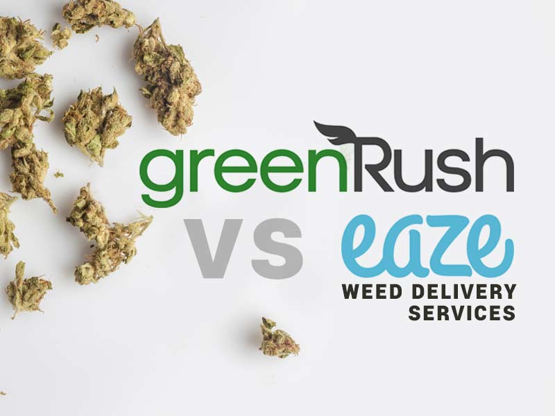 We compare GreenRush vs Eaze in our weed delivery comparison. 