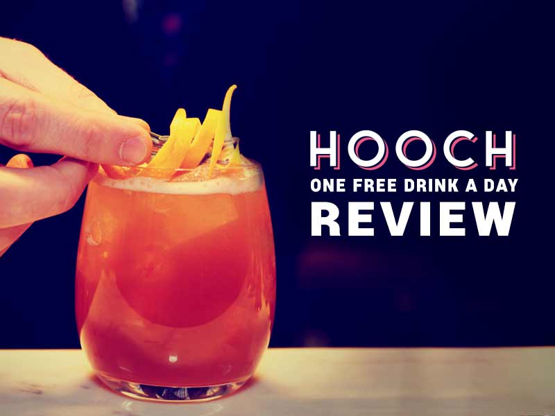 We try out the Hooch free drink app in our Hooch review.