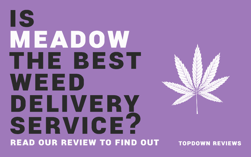 Read our Meadow Review to see if its is the best weed delivery service.