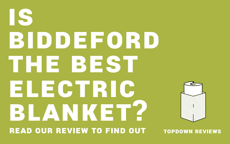 Biddeford Electric Blanket Review Stay warm with a Biddeford blanket