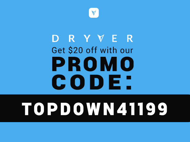 Use our Dryver Promo Codes and save!