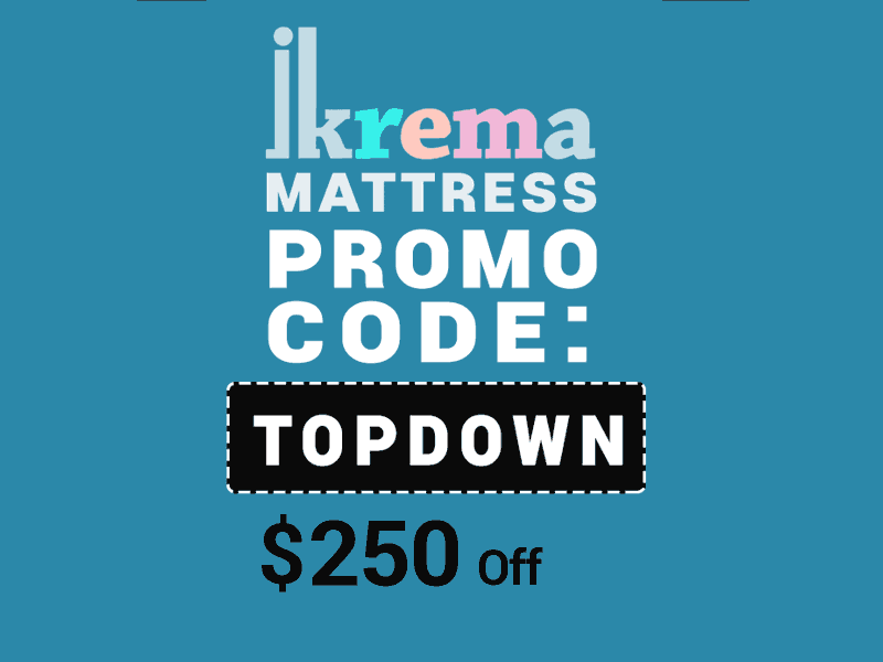 Use our Ikrema Promo Codes to save $250 on your next mattress