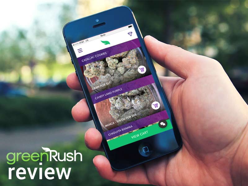 GreenRush Review: Find out more about this weed delivery company.