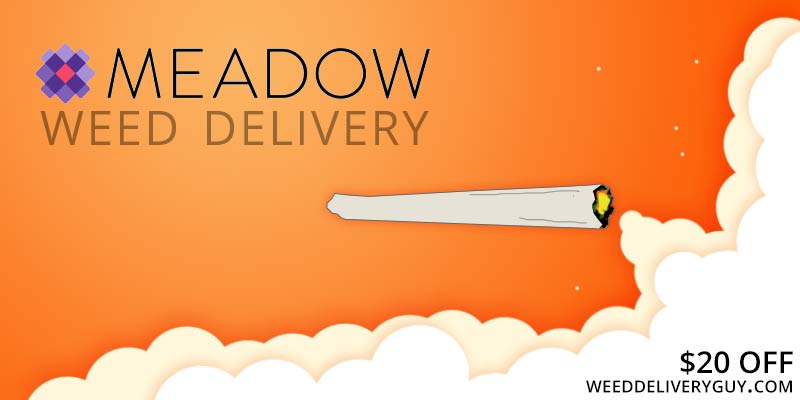 Meadow Promo Codes save $20 on weed delivery