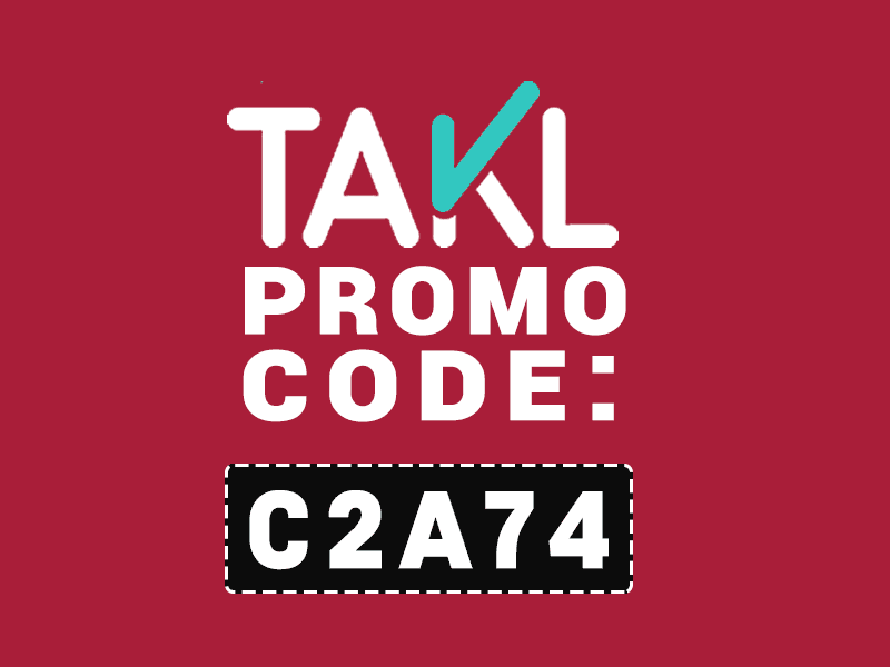 Save yourself 10% with our Takl Promo Codes C2A74