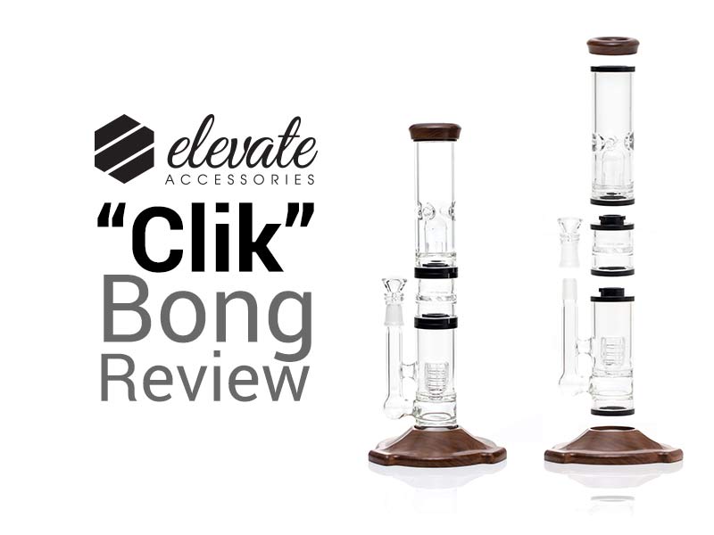 Read our Elevate Clik Bong Review and save 10% with our discounts
