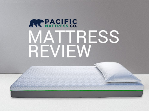 The featured image of our Pacific Mattress Review