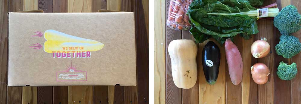 Images of our Imperfect Produce Box