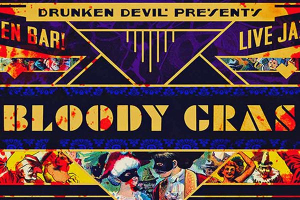 Join The Drunken Devil For Bloody Gras