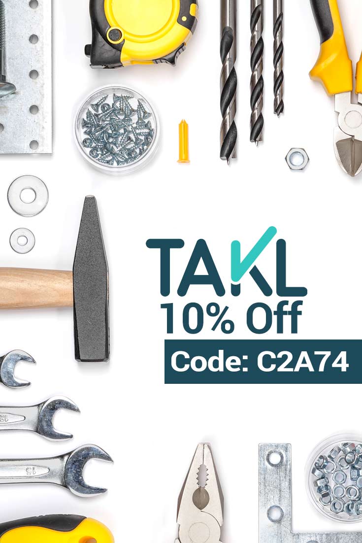 Save 10% with our Takl Promo Code C2A74