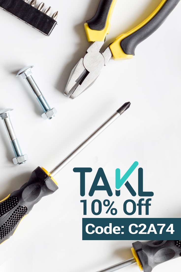 Get 10% off the Takl Service App with Takl Promo Code C2A74
