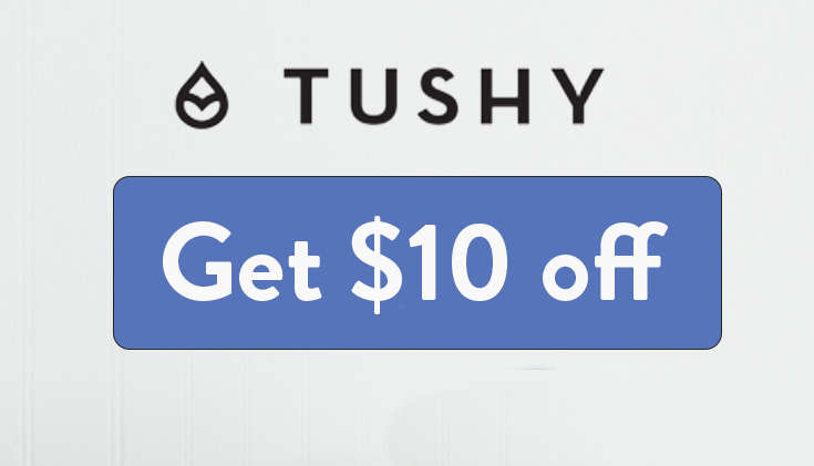 Get a $10 Tushy Discount Code