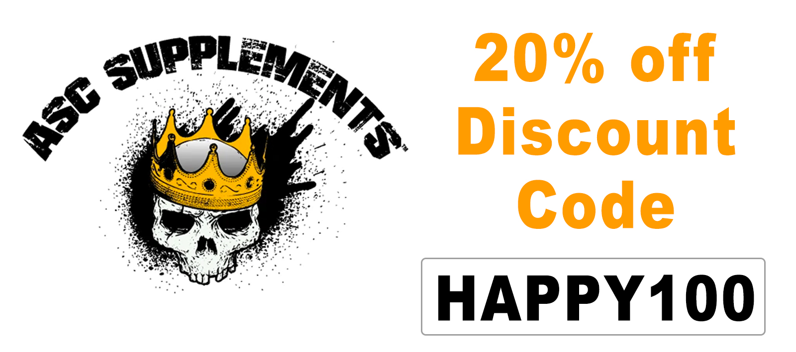 ASC Supplements Discount Code: HAPPY100