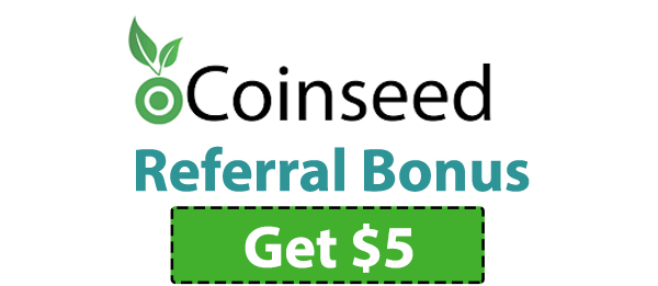 Coinseed Referral Bonus for $5