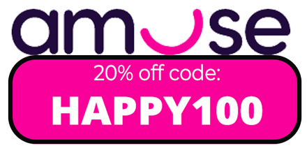 20% off Amuse weed promo code: HAPPY100