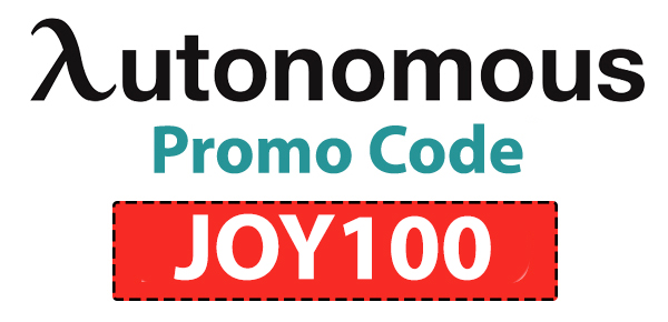 10% Autonomous Promo Code | Code: JOY100